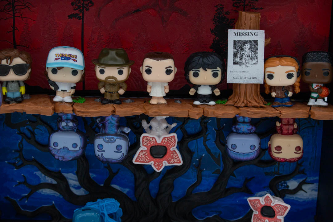 Expositor mini Funkos Stranger Things
