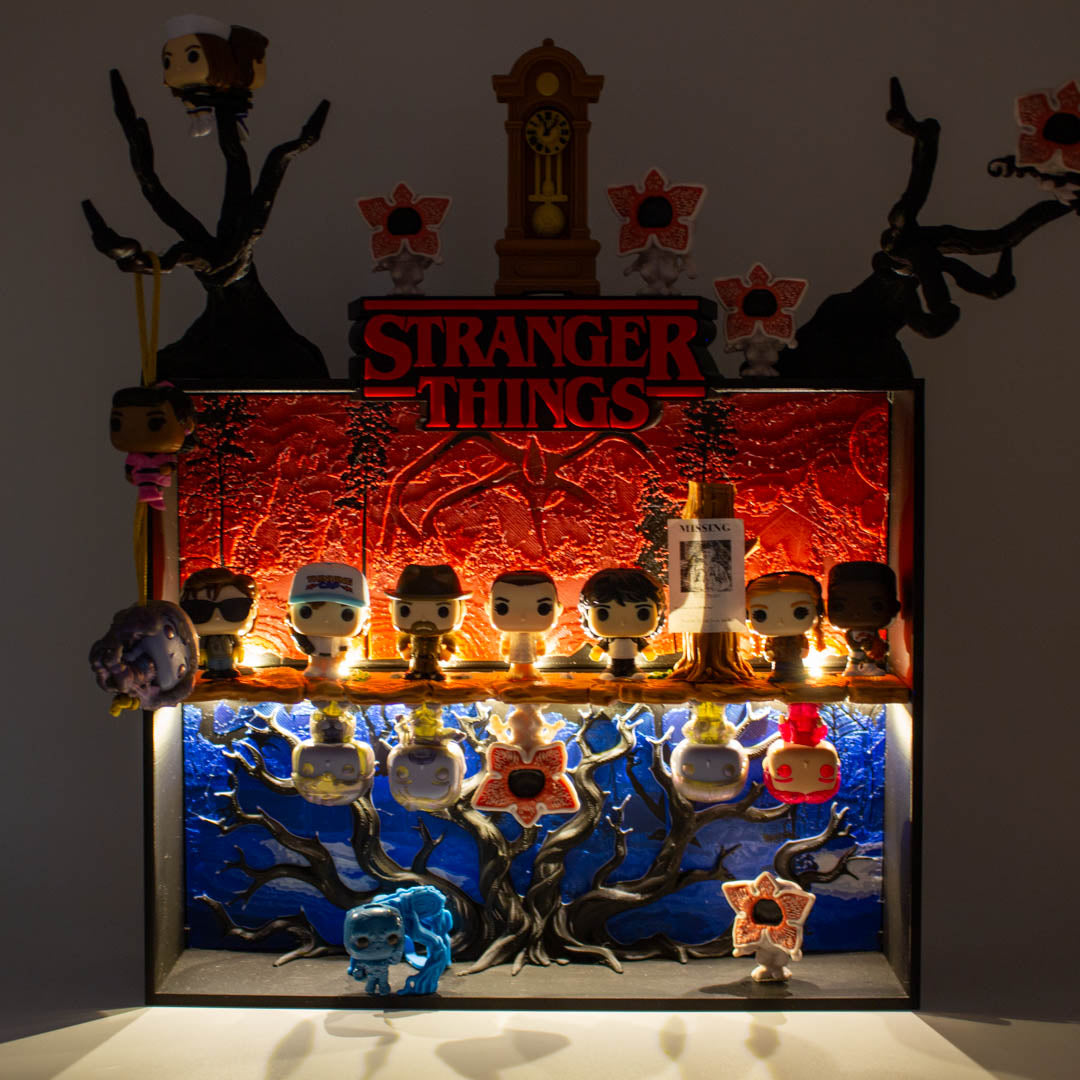 Expositor mini Funkos Stranger Things