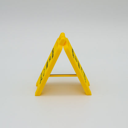 Señal precaución vomito de gato