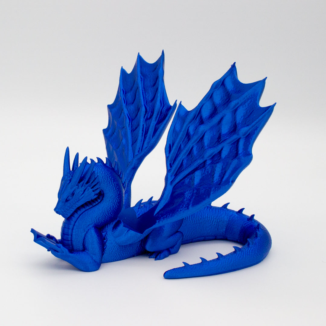 Dragón sujeta libros