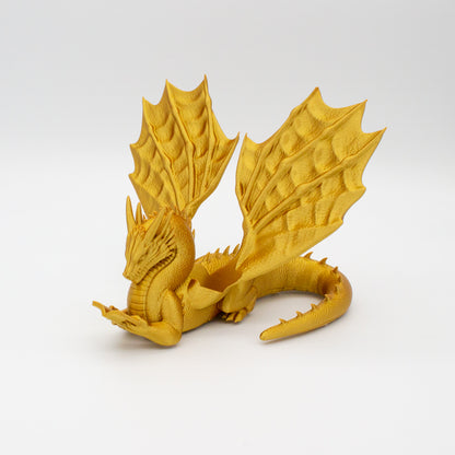 Dragón sujeta libros