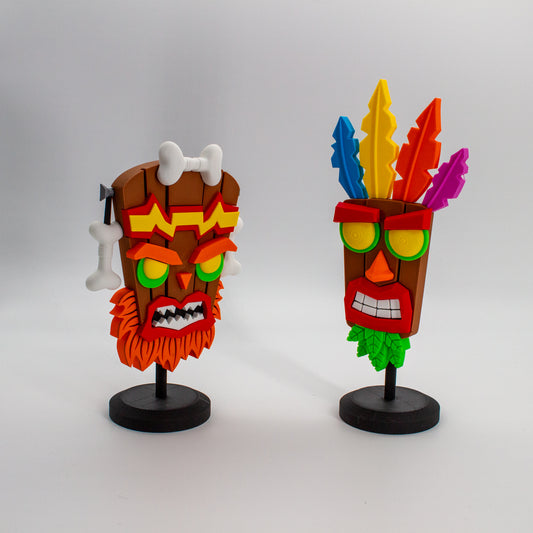 Máscaras Crash Bandicoot
